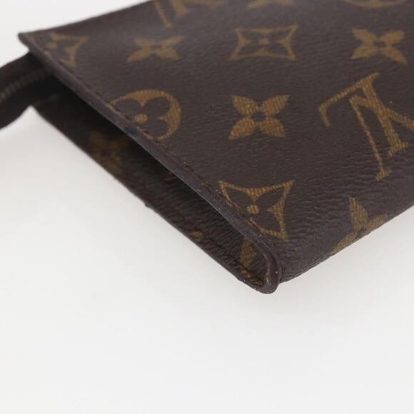 LOUIS VUITTON Monogram Bucket PM Accessory Pouch LV Auth 160345